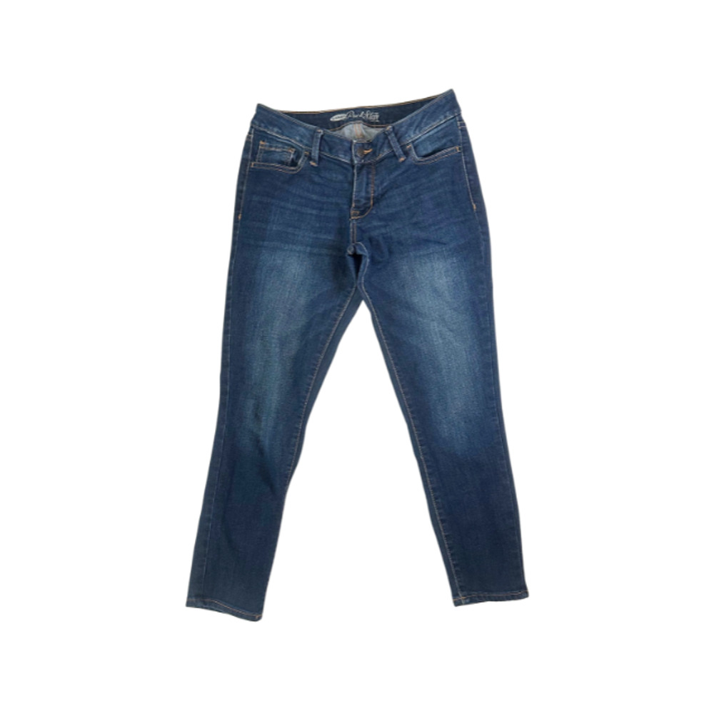 Old Navy Jeans The Rock Star Ankle Cropped Stretch Blue Women’s Size 10R